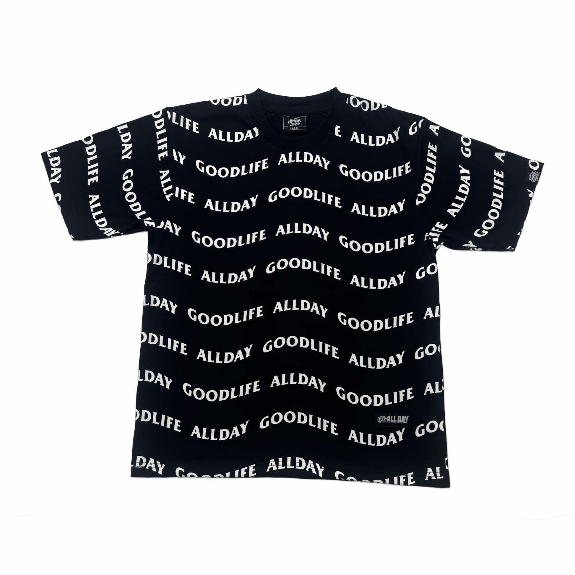 WAVY (BLACK) T-SHIRT