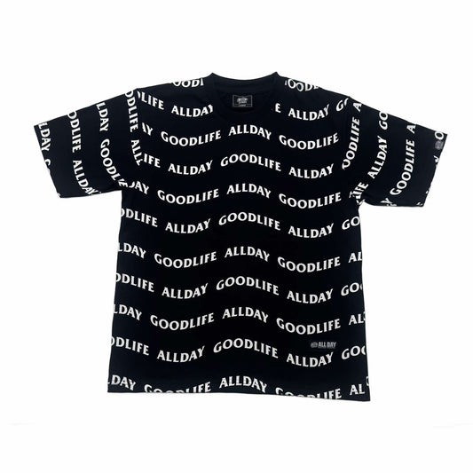 WAVY (BLACK) T-SHIRT