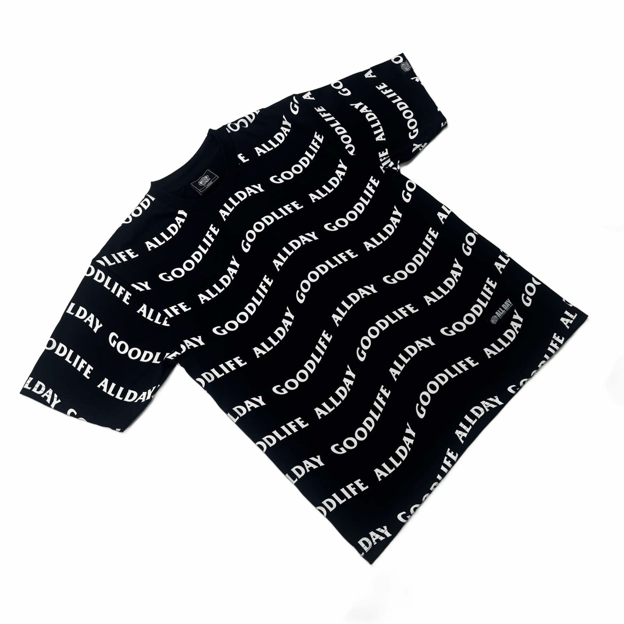 WAVY (BLACK) T-SHIRT