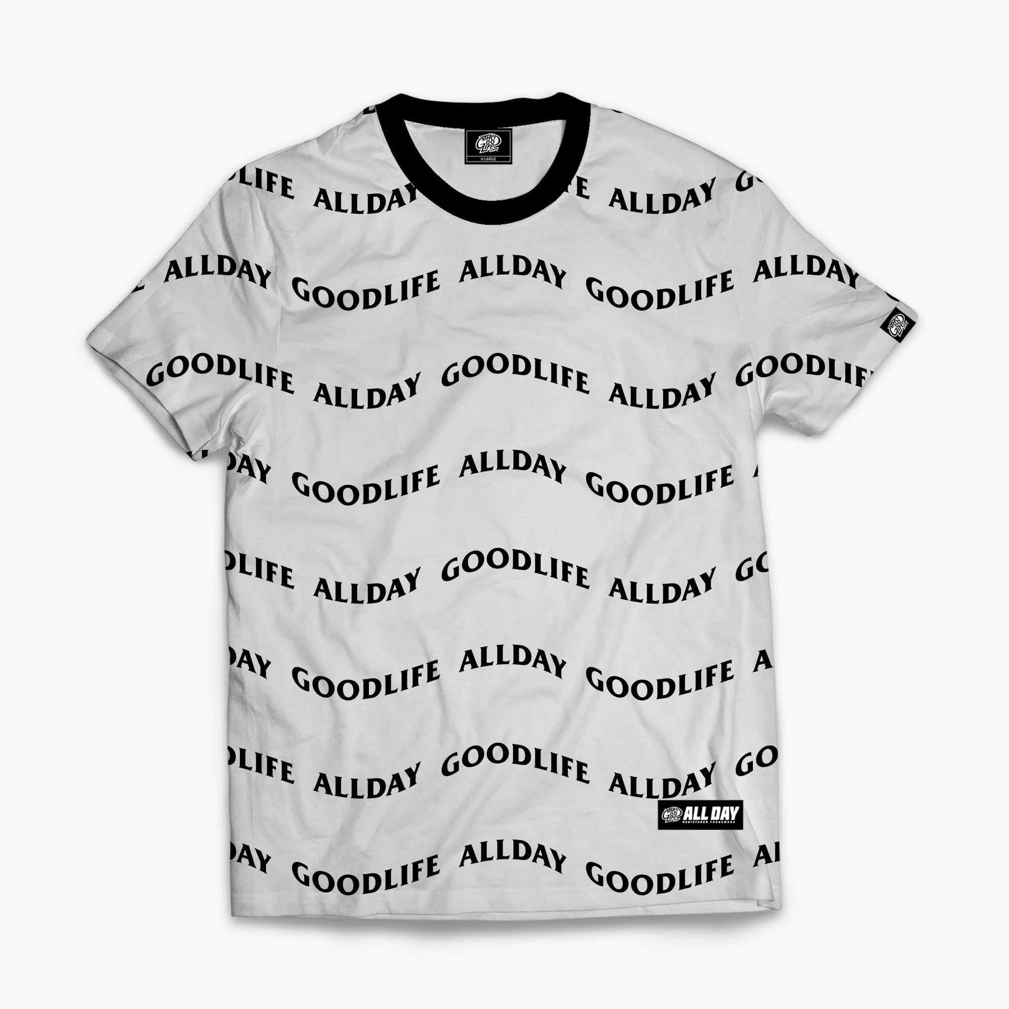 WAVY (WHITE) T-SHIRT