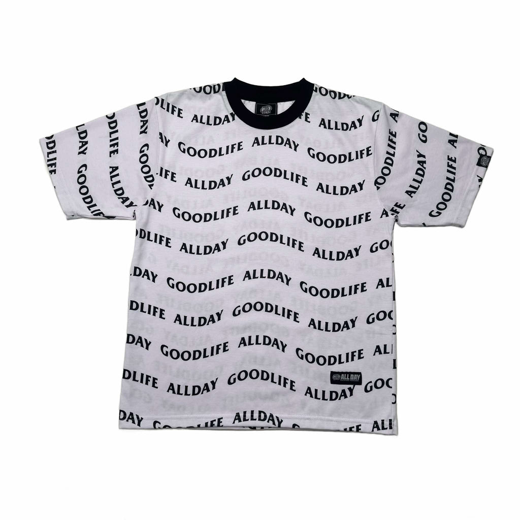 WAVY (WHITE) T-SHIRT