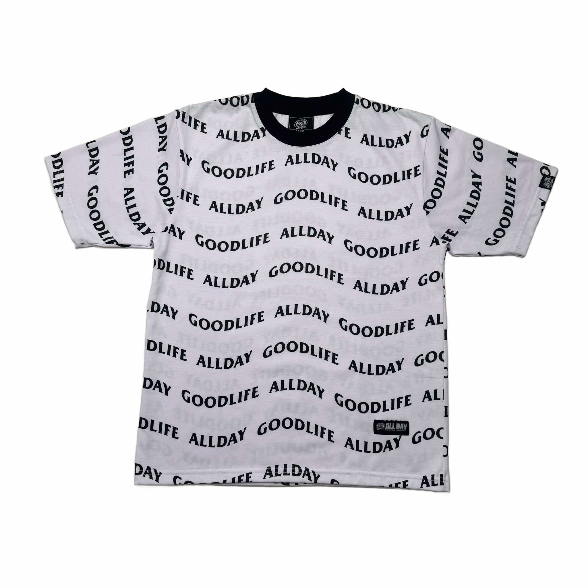 WAVY (WHITE) T-SHIRT