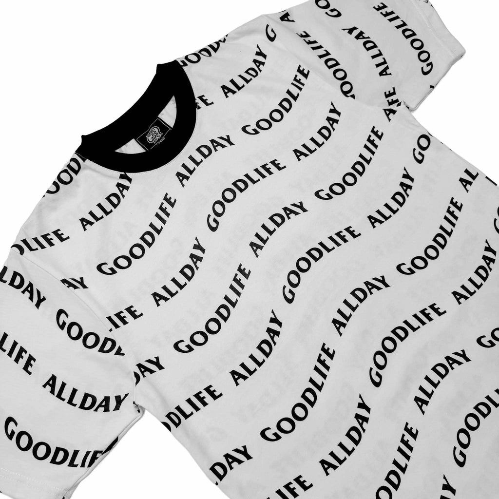WAVY (WHITE) T-SHIRT