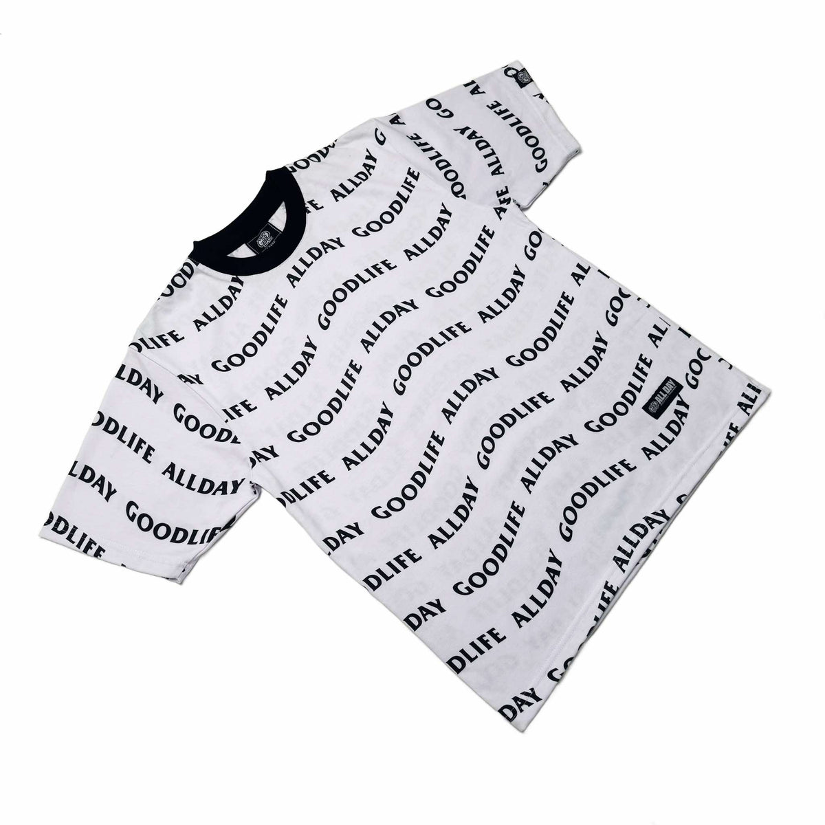 WAVY (WHITE) T-SHIRT