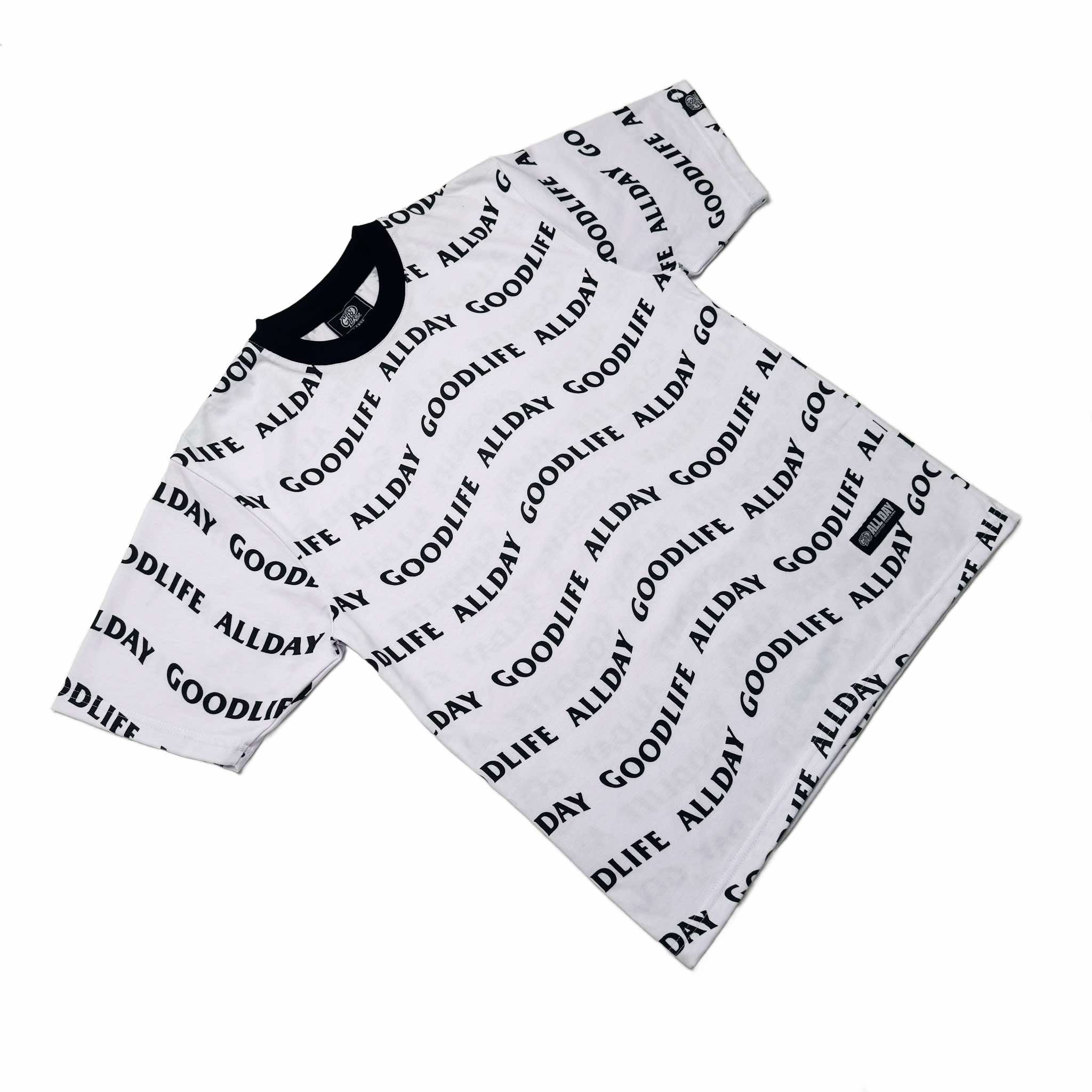 WAVY (WHITE) T-SHIRT