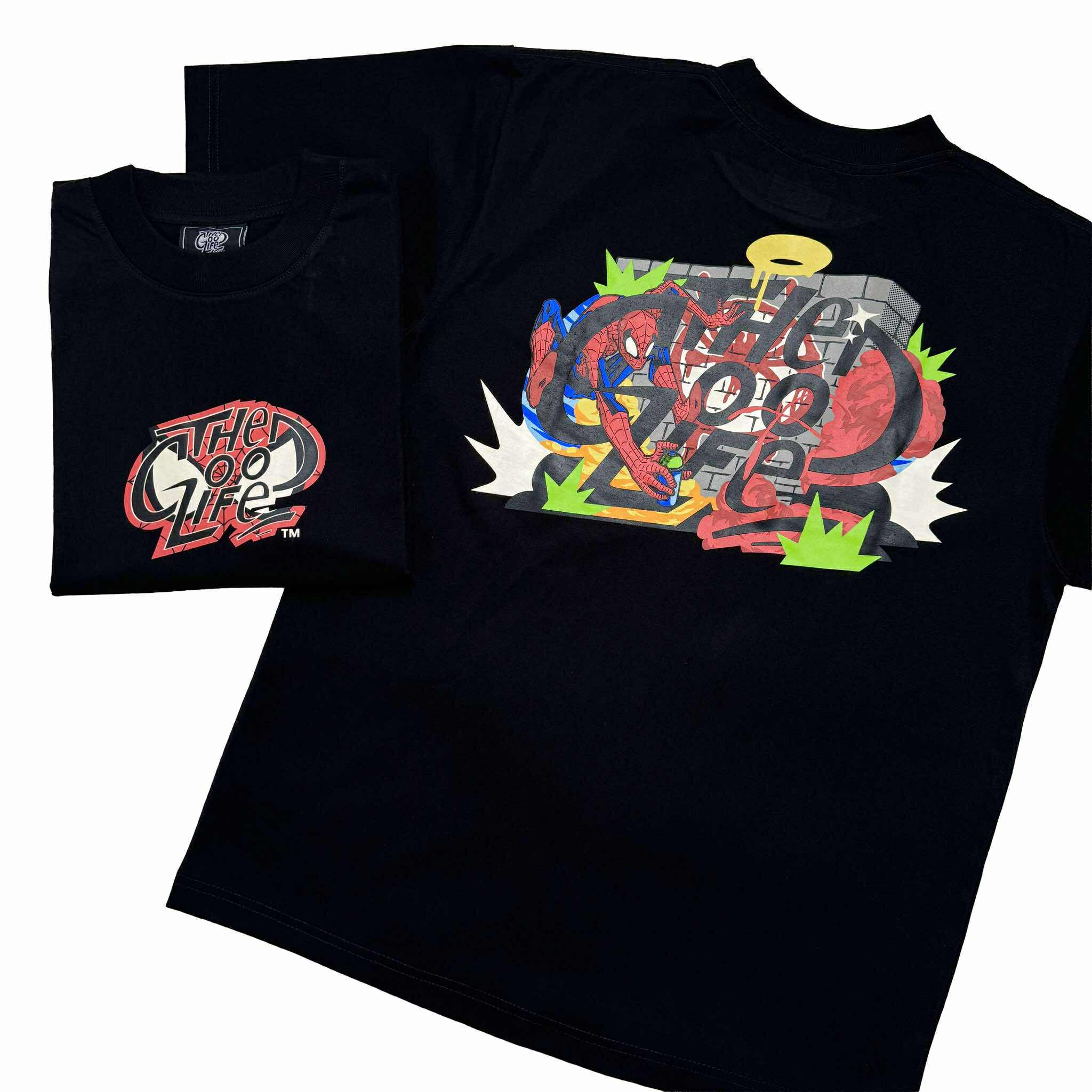 WEB V2 (BLACK) T-SHIRT