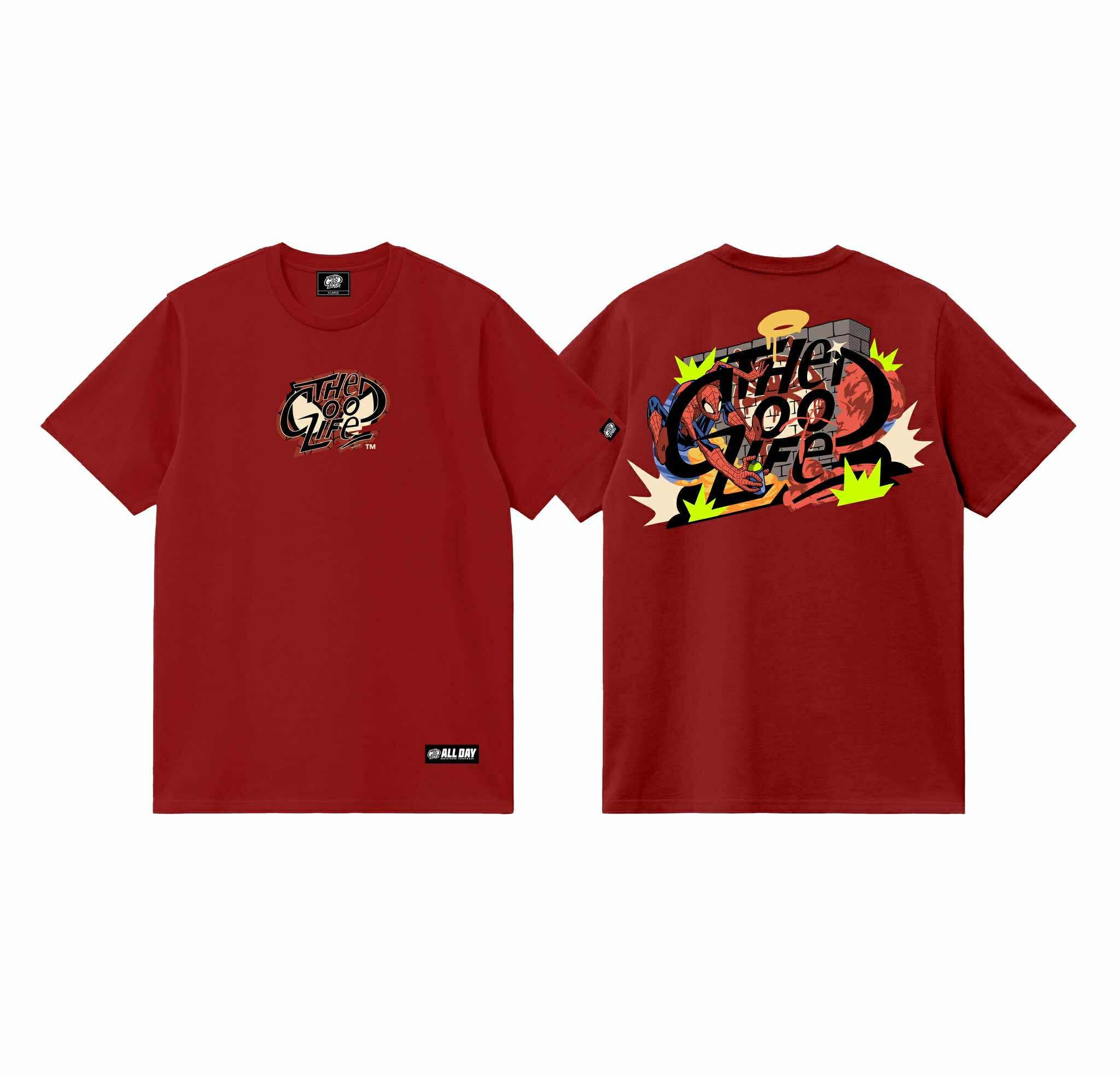 WEB V2 (RED) T-SHIRT