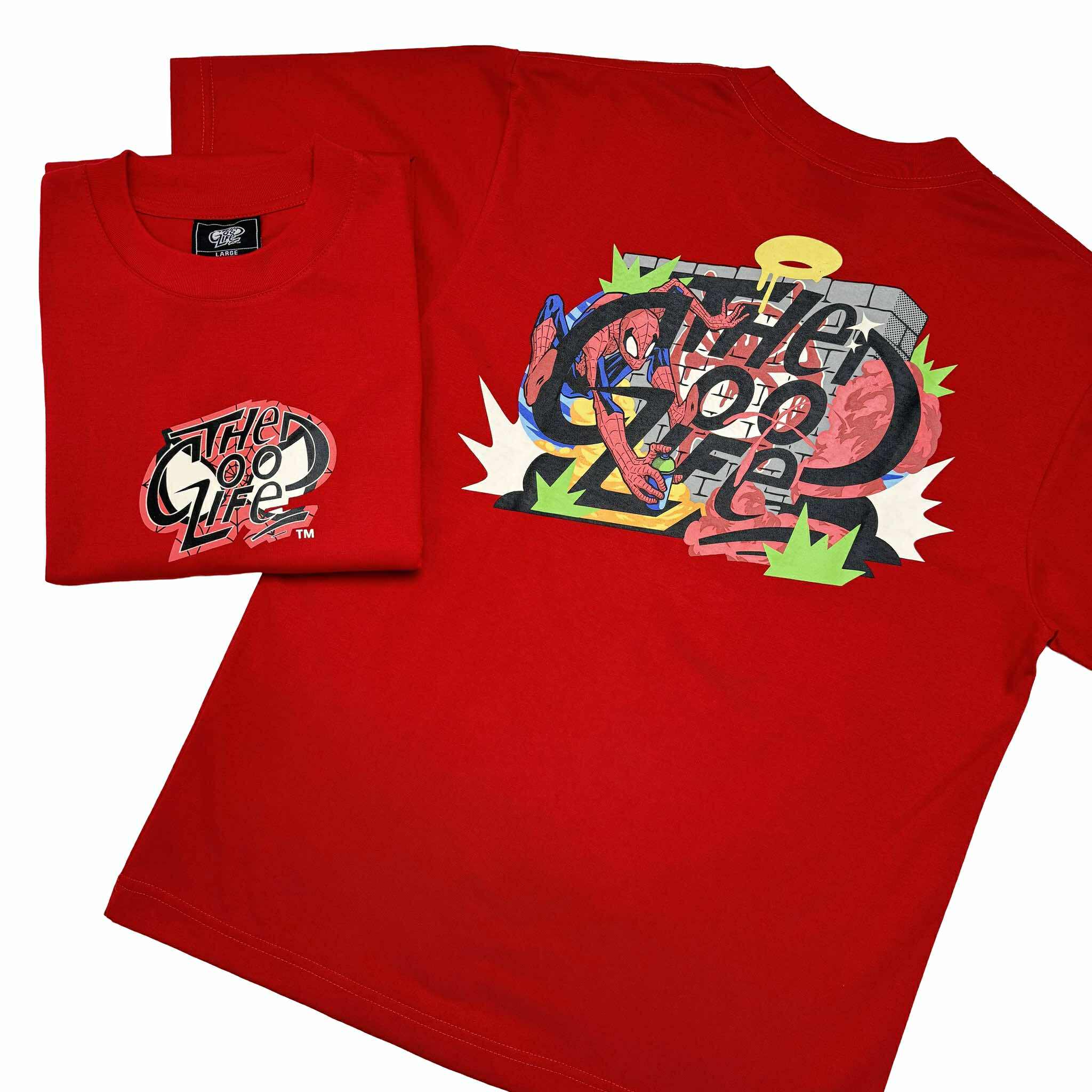 WEB V2 (RED) T-SHIRT