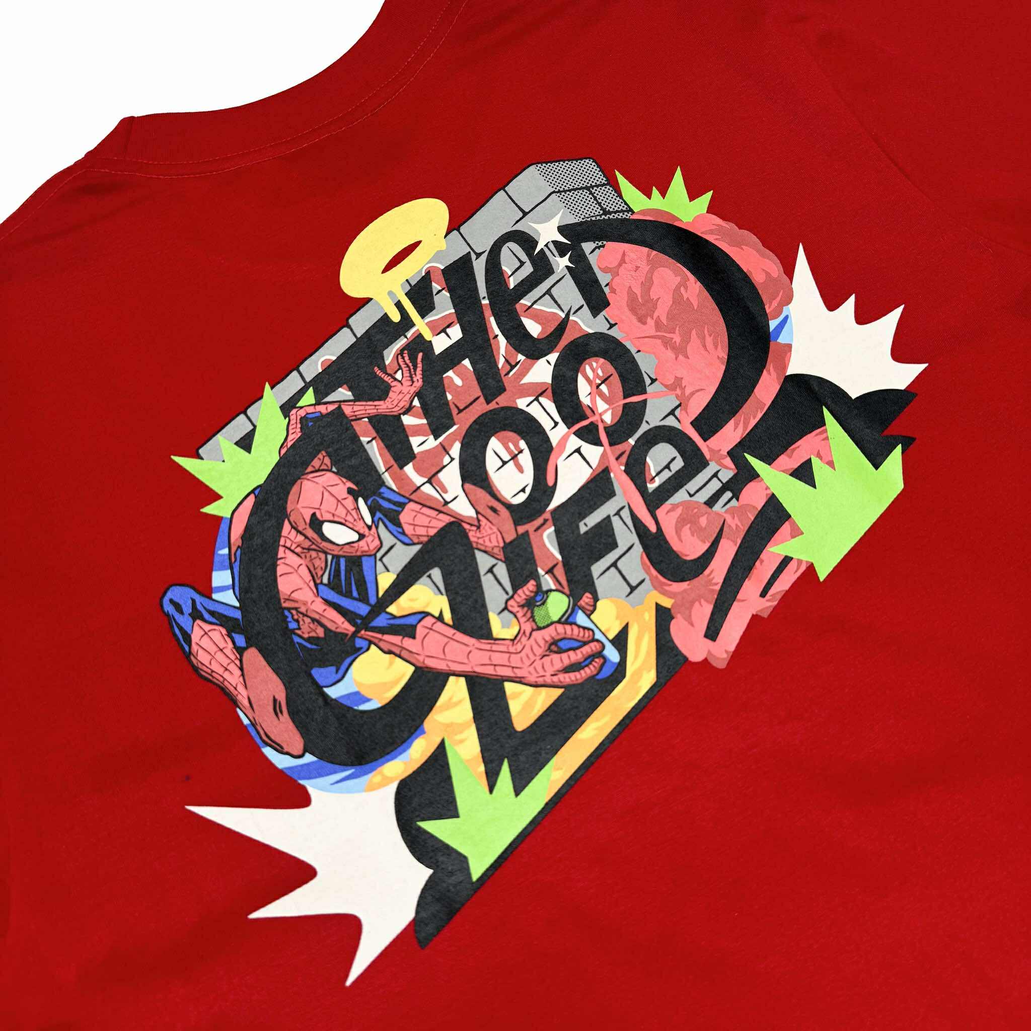 WEB V2 (RED) T-SHIRT