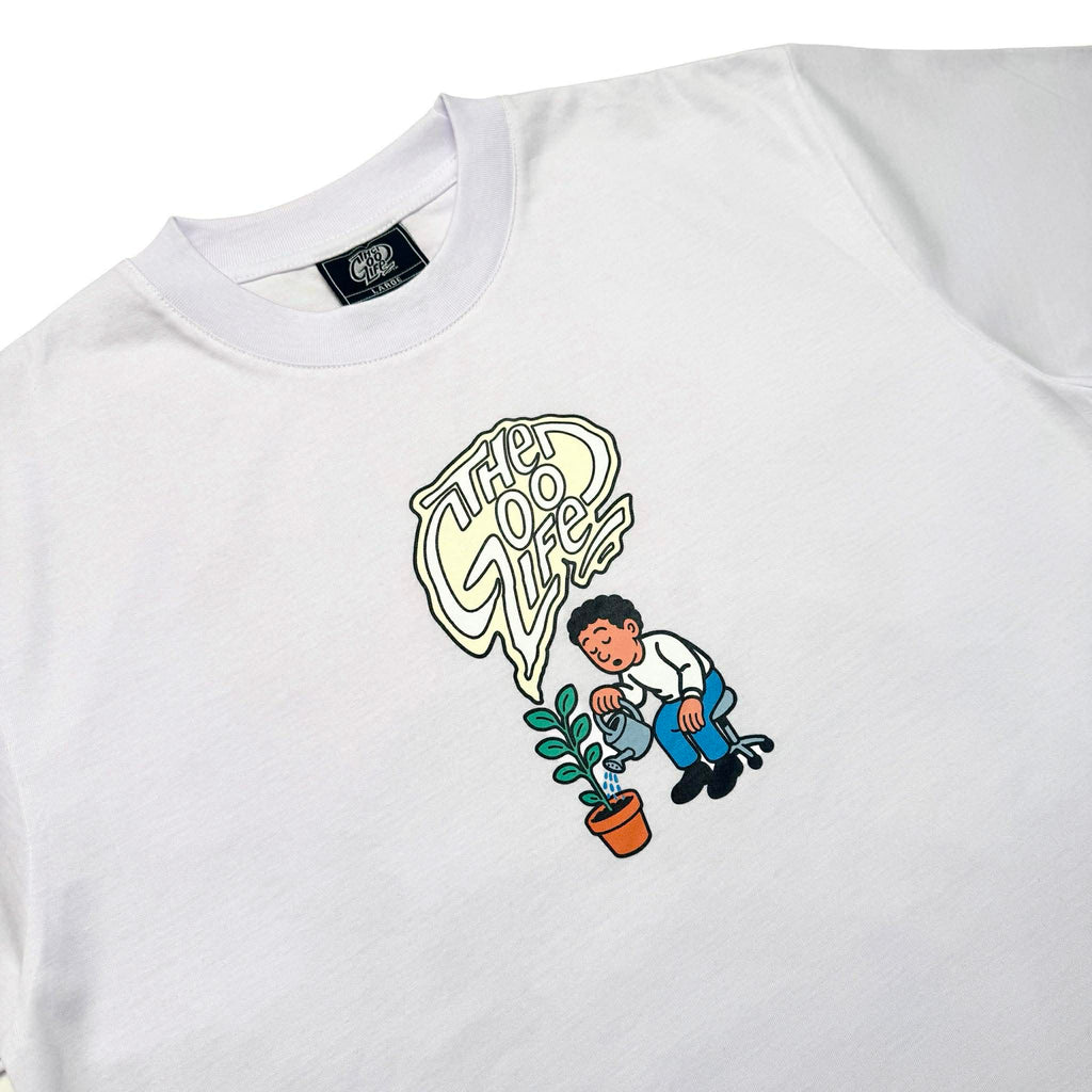 WORK HARD (WHITE) - T-SHIRT