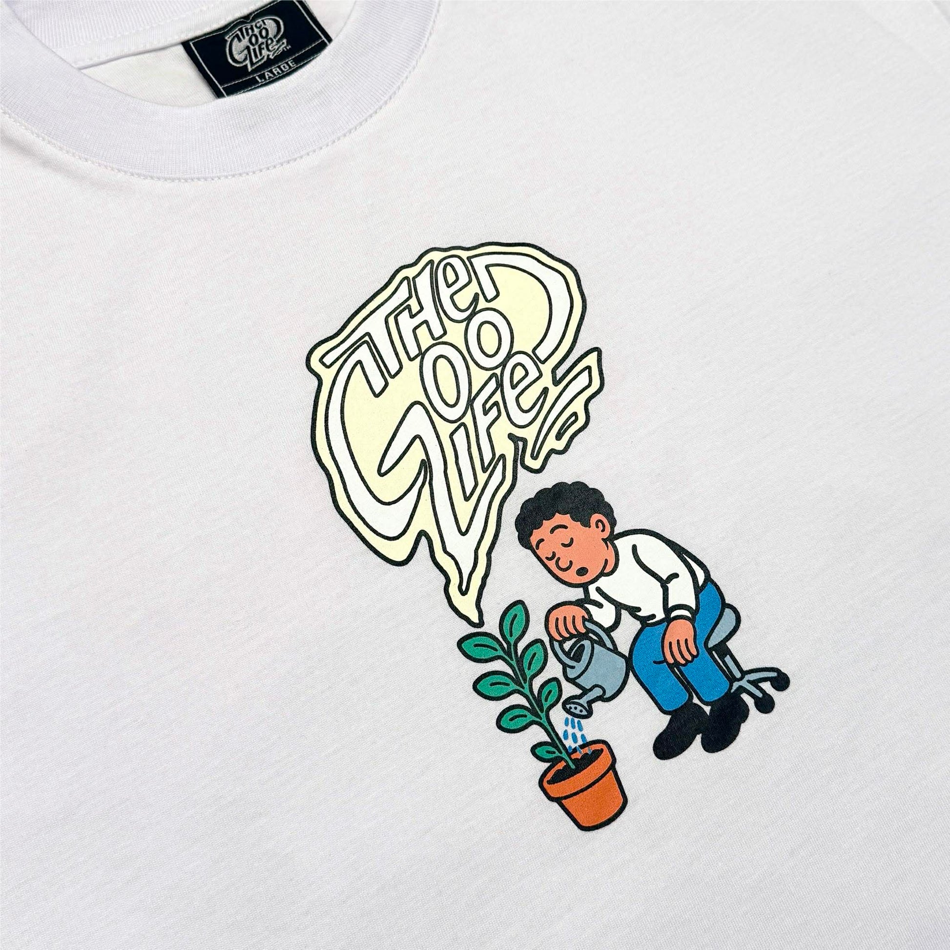 WORK HARD (WHITE) - T-SHIRT