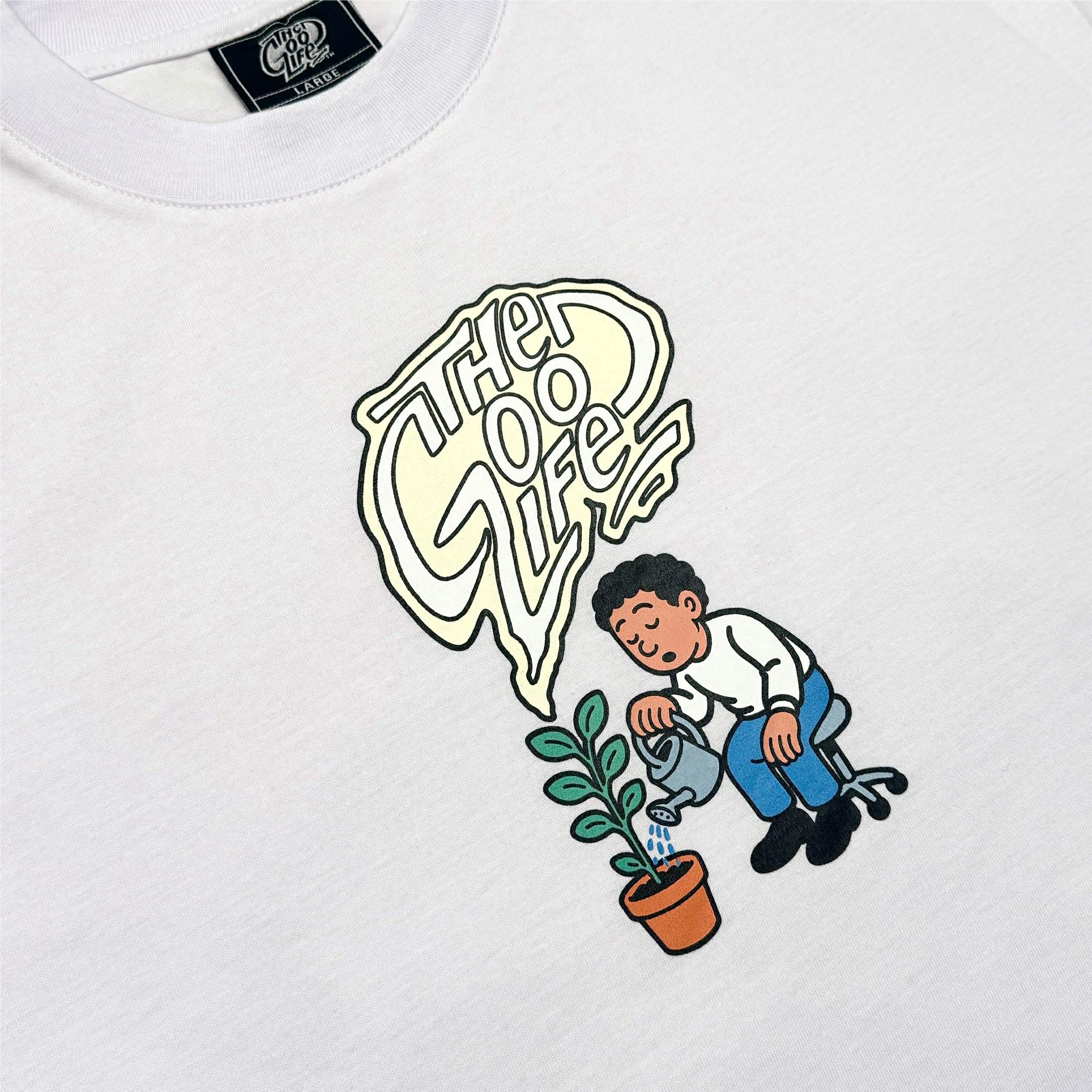 WORK HARD (WHITE) - T-SHIRT