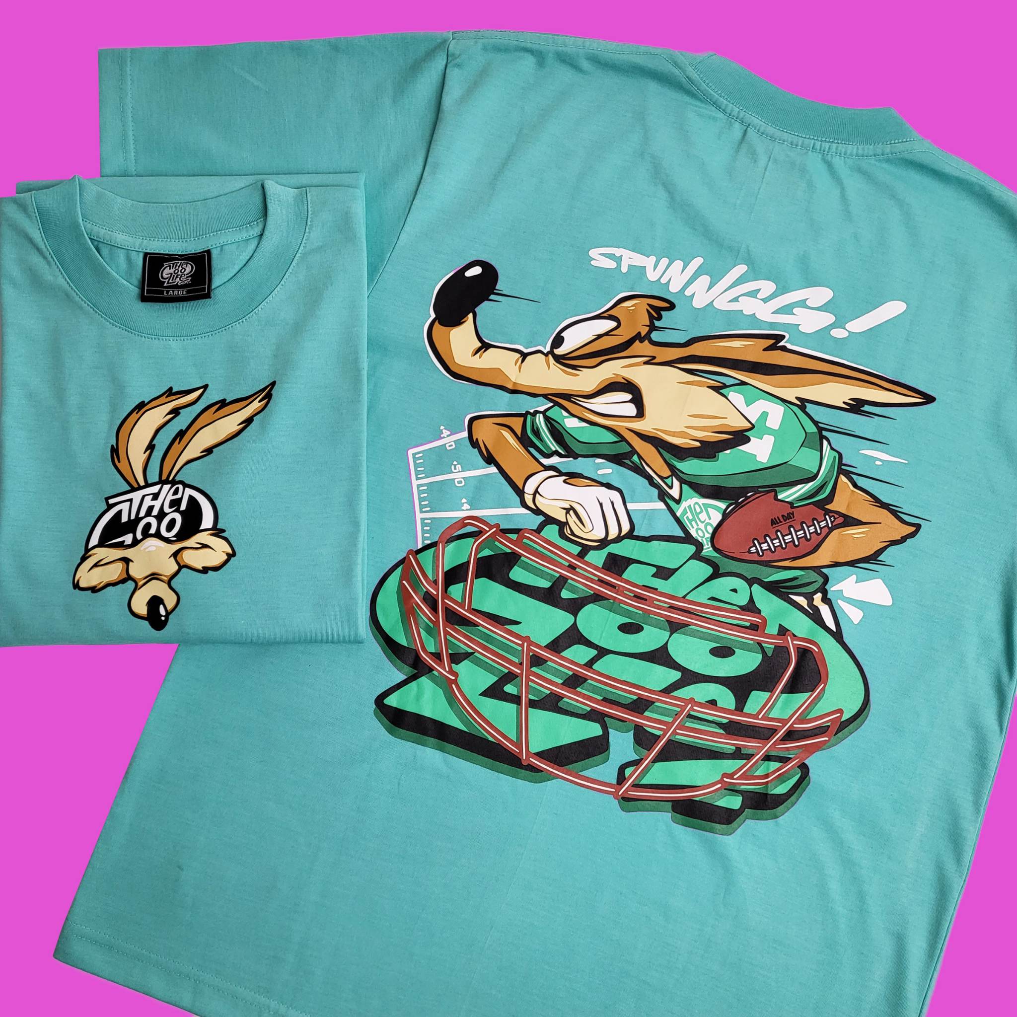 WILEY (MINT) TEE - "TUNE SQUAD v2"