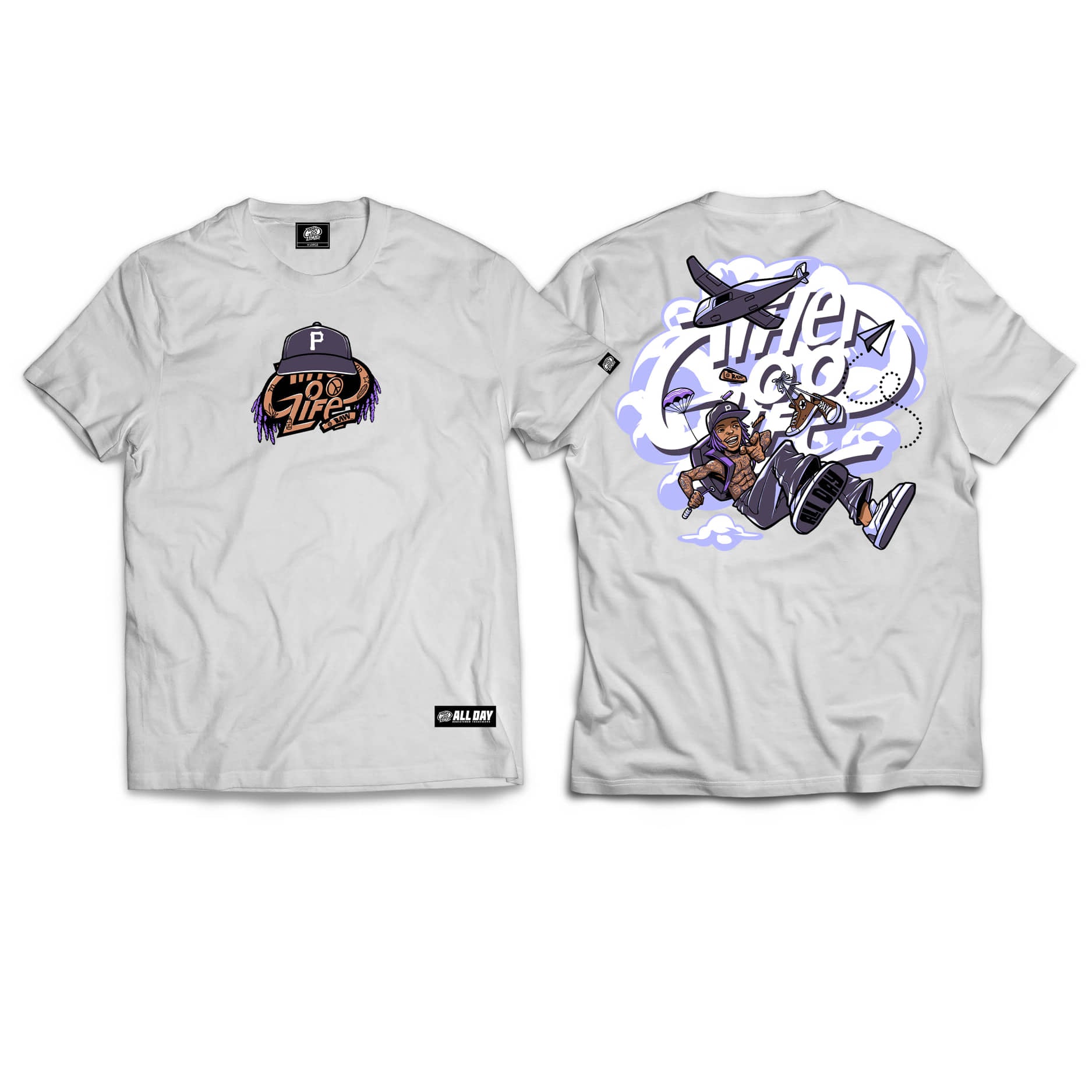 WIZ KHALIFA (WHITE) T-SHIRT