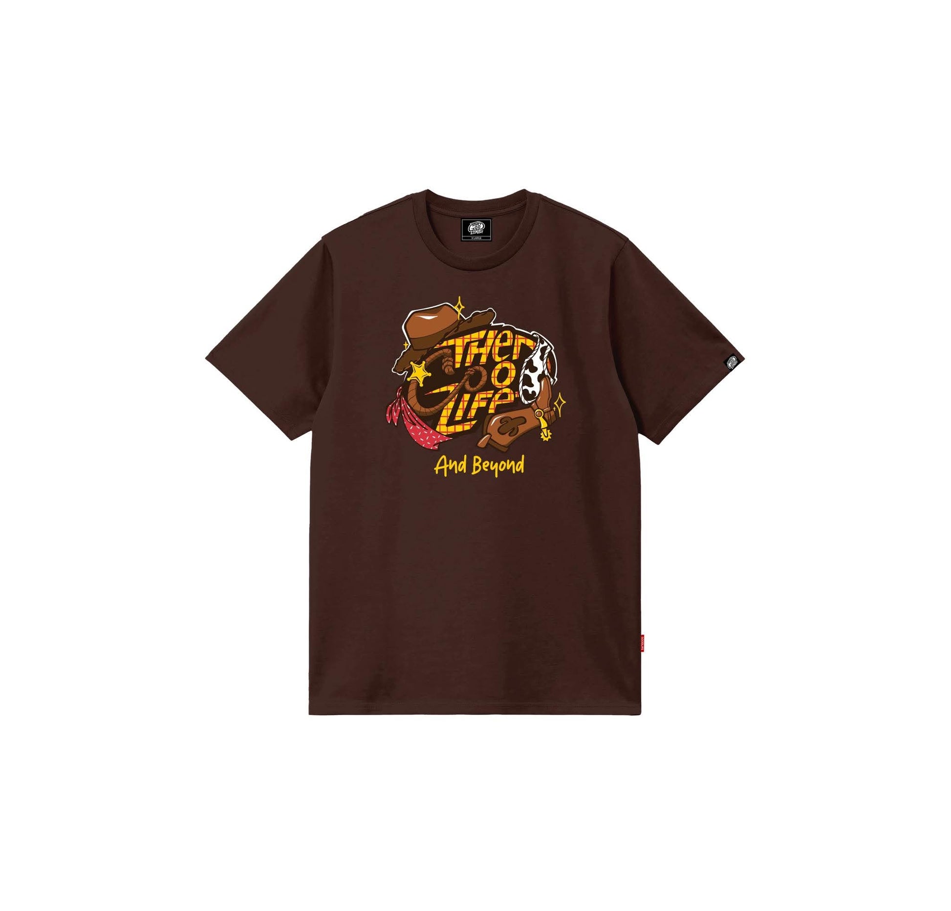 WOODY (CHOCO BROWN) T-SHIRT