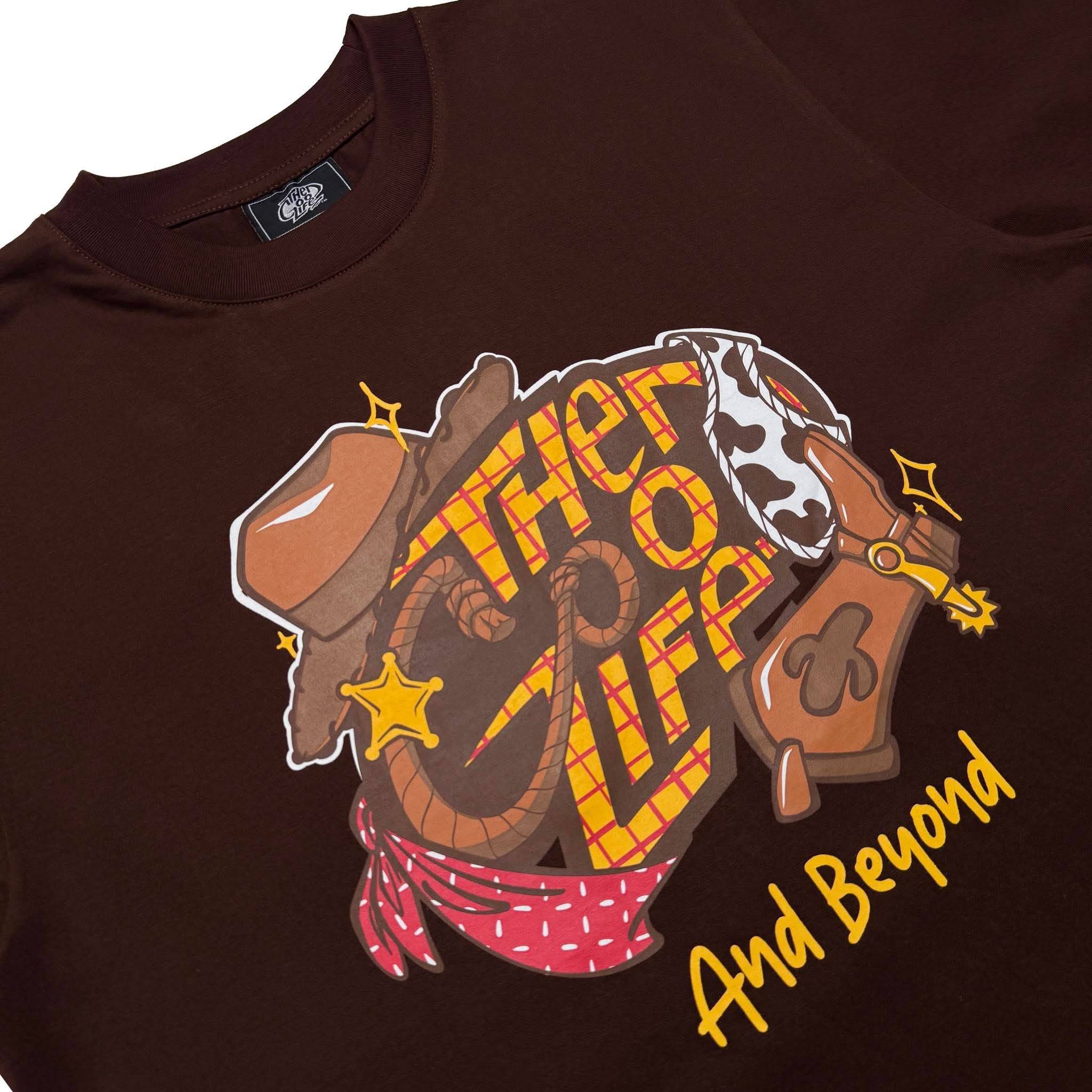 WOODY (CHOCO BROWN) T-SHIRT