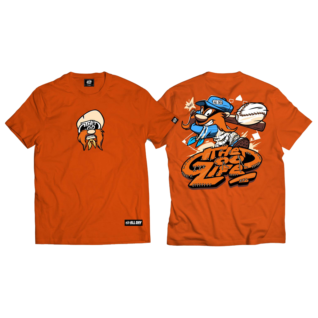 YOSEMITE (TANGERINE) TEE - "TUNE SQUAD v2"