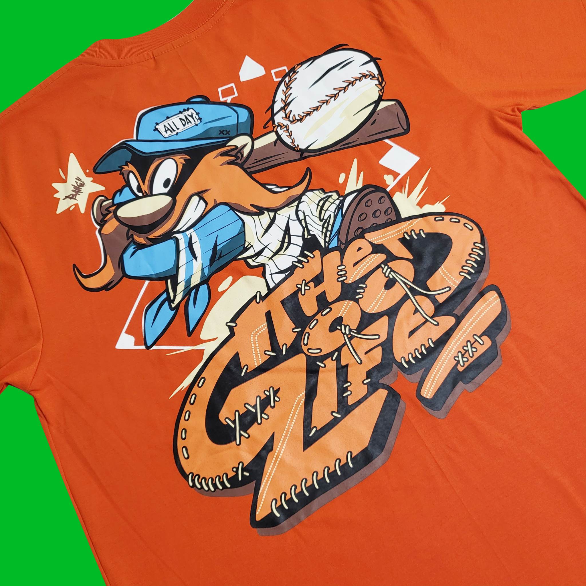 YOSEMITE (TANGERINE) TEE - "TUNE SQUAD v2"