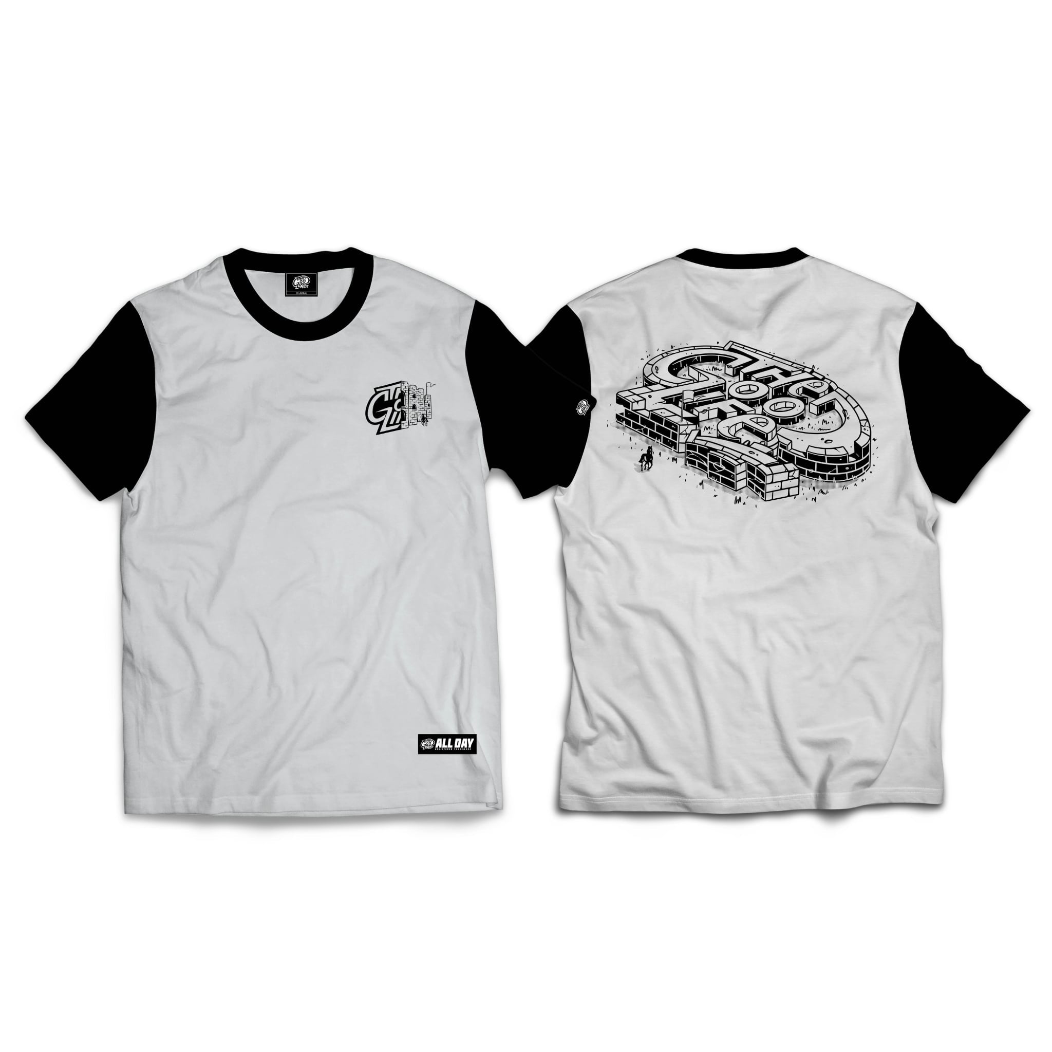 BRICKS CASTLE (2TONE) T-SHIRT